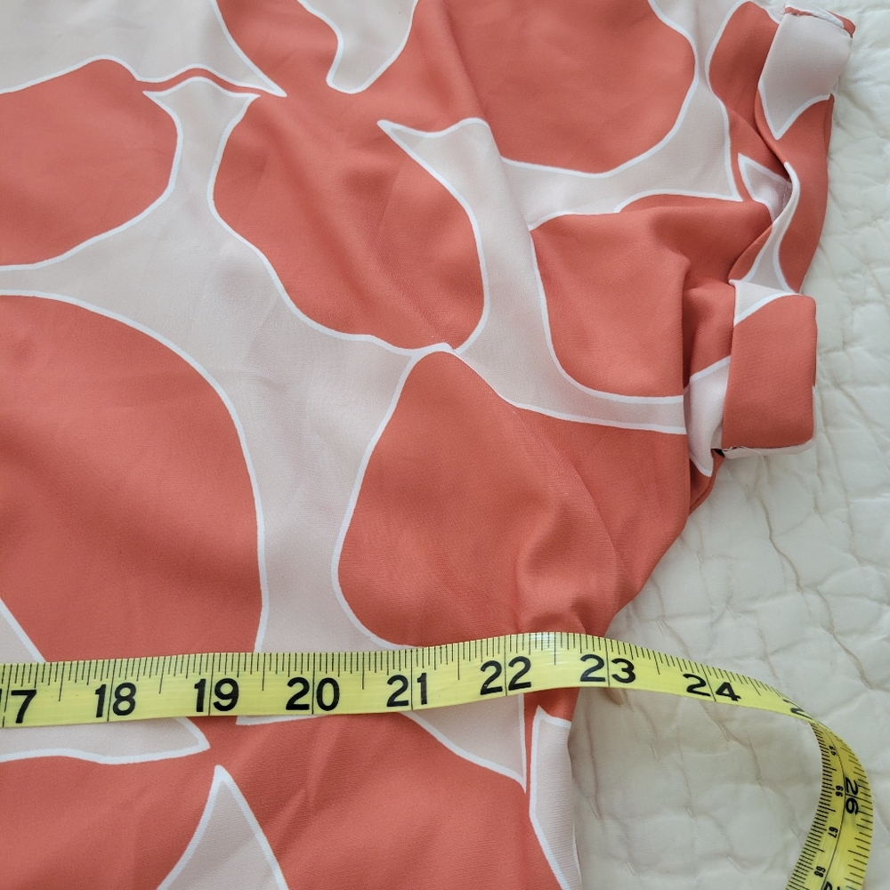 Roolee XL Orange and Cream Dress - Picture 4 of 7